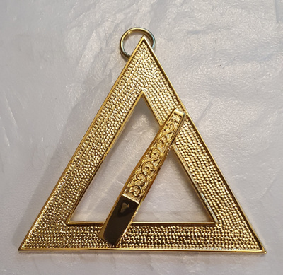 Royal Arch Chapter Officers Collar Jewel - Mentor - Click Image to Close